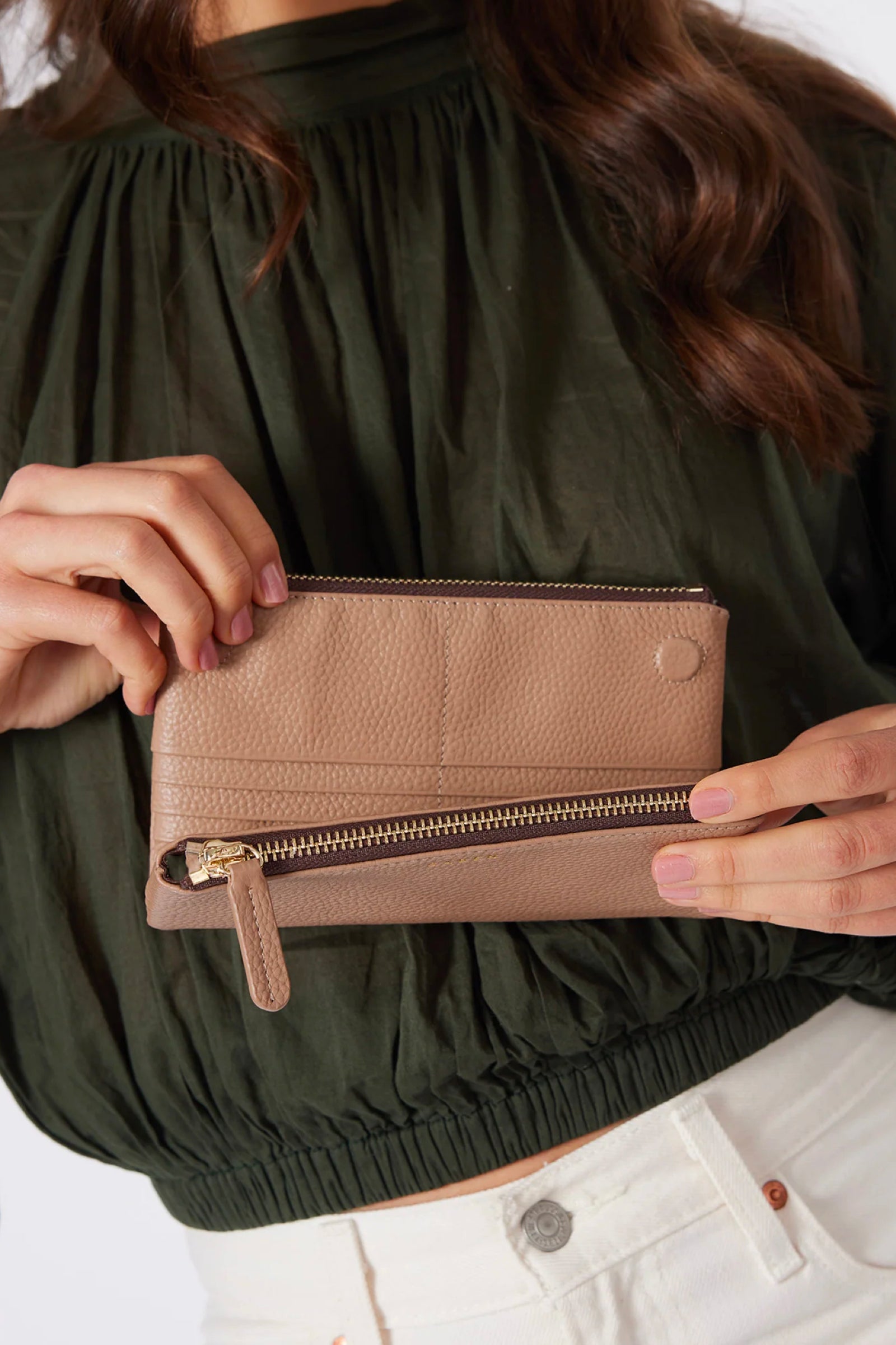 SAM WALLET - TAUPE