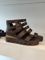 Raafe Sandal Chocolate Natural Leather