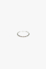 BEADED RING - CLEAR