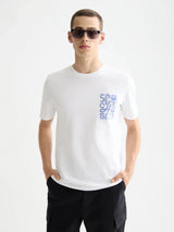 REGULAR FIT LOGO T-SHIRT WHITE