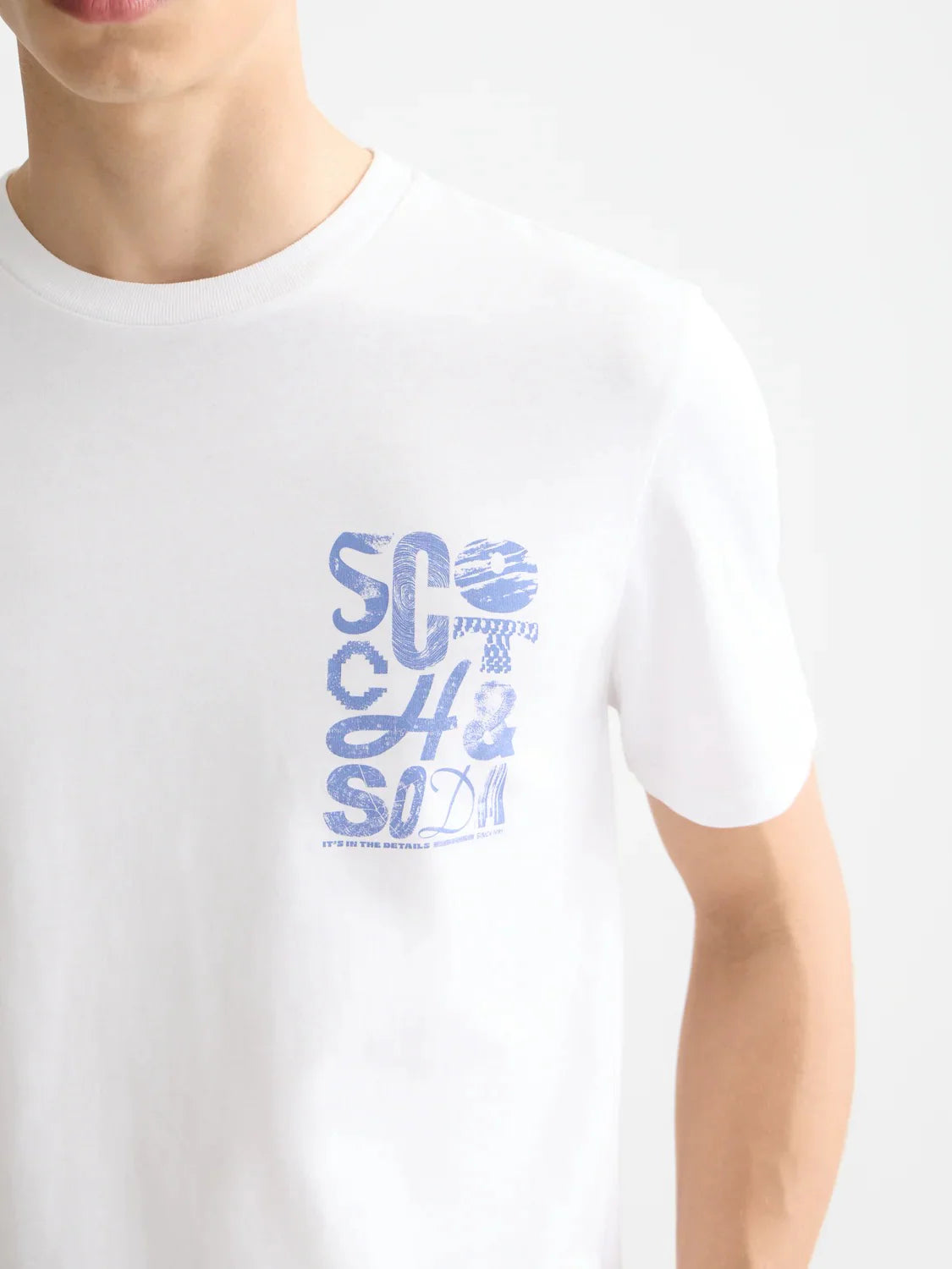 REGULAR FIT LOGO T-SHIRT WHITE