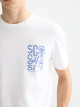 REGULAR FIT LOGO T-SHIRT WHITE