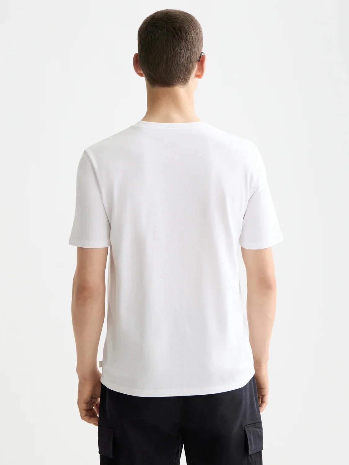 REGULAR FIT LOGO T-SHIRT WHITE