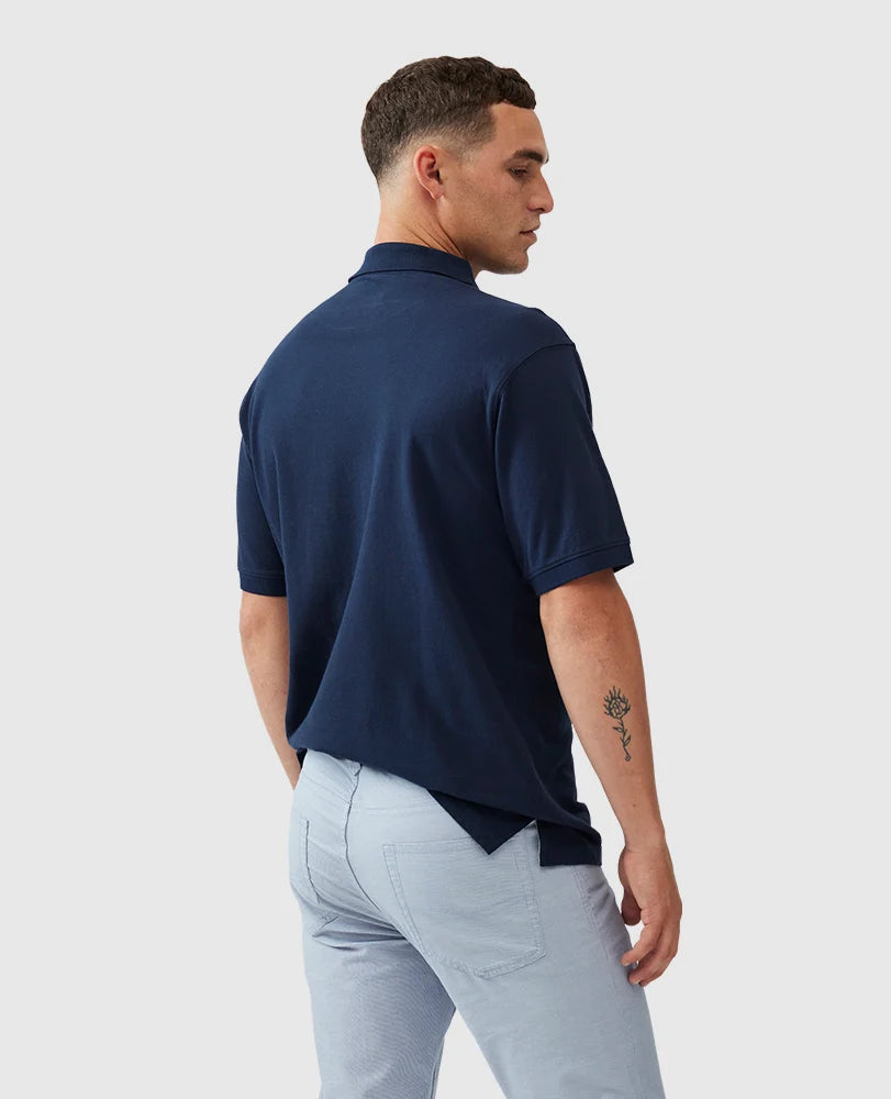 THE GUNN ORIGINAL FIT POLO ECLIPSE