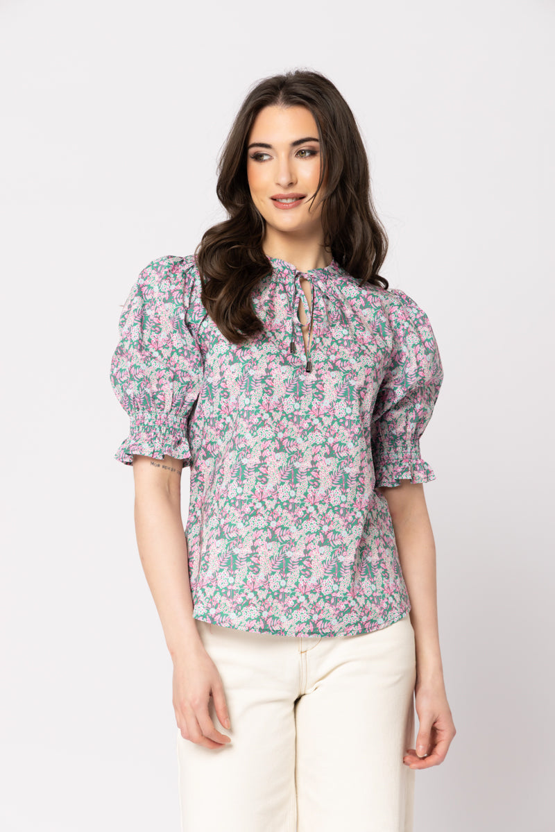 HONEY BLOUSE BLOOMING GARDEN