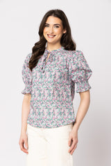HONEY BLOUSE BLOOMING GARDEN