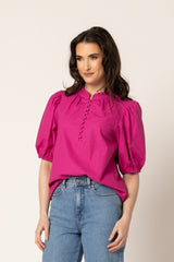 NINA BLOUSE HOT PINK