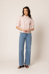 ALIGNED SHIRT PINK STRIPE