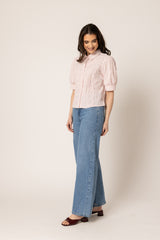 ALIGNED SHIRT PINK STRIPE