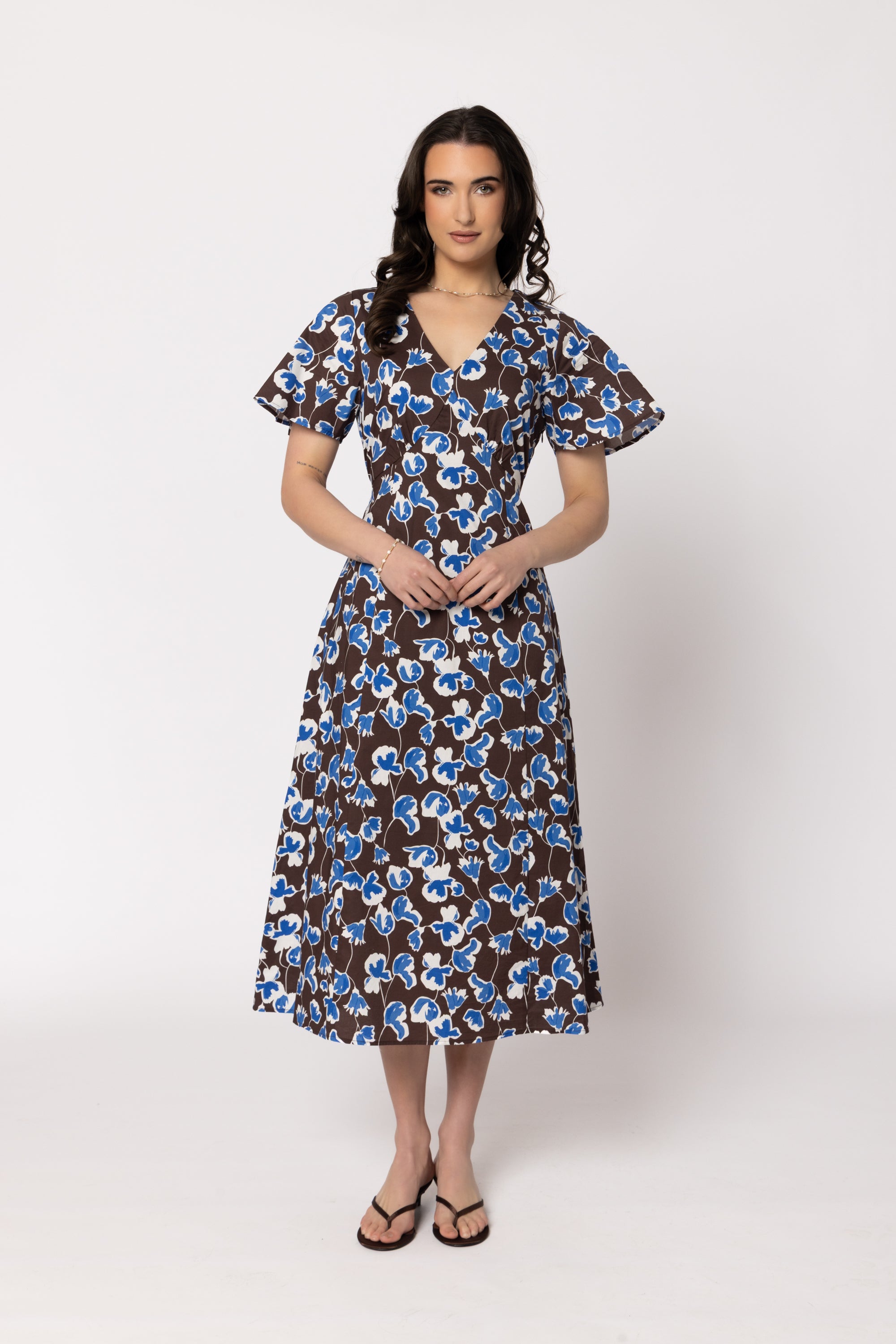 Guest Edit Dress Iris Bloom