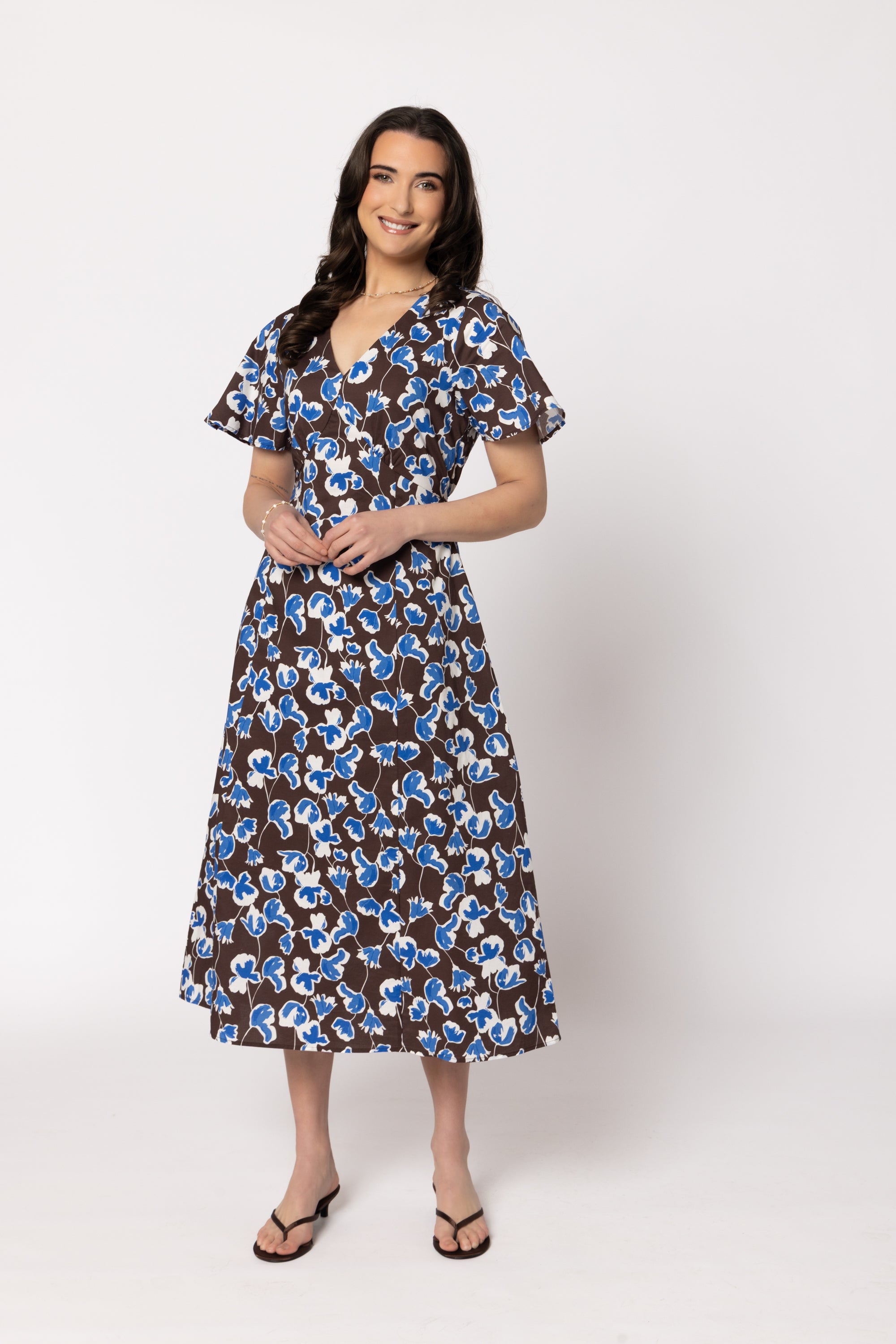 Guest Edit Dress Iris Bloom