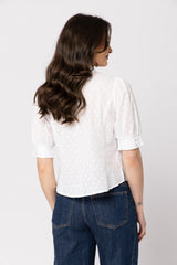 CAPTIVATE SHIRT WHITE SPOT