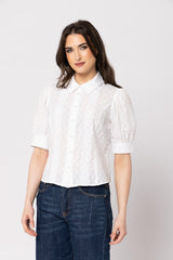 CAPTIVATE SHIRT WHITE SPOT