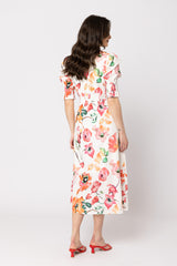 ACCOMPLISHED DRESS APRICOT BLOOM