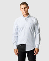GUNN CHECK OXFORD 5 SPORTS FIT SHIRT DUSK BLUE