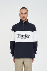 CLASSIC 1/4 ZIP BLOCK JERSEY NAVY SINCE 1997