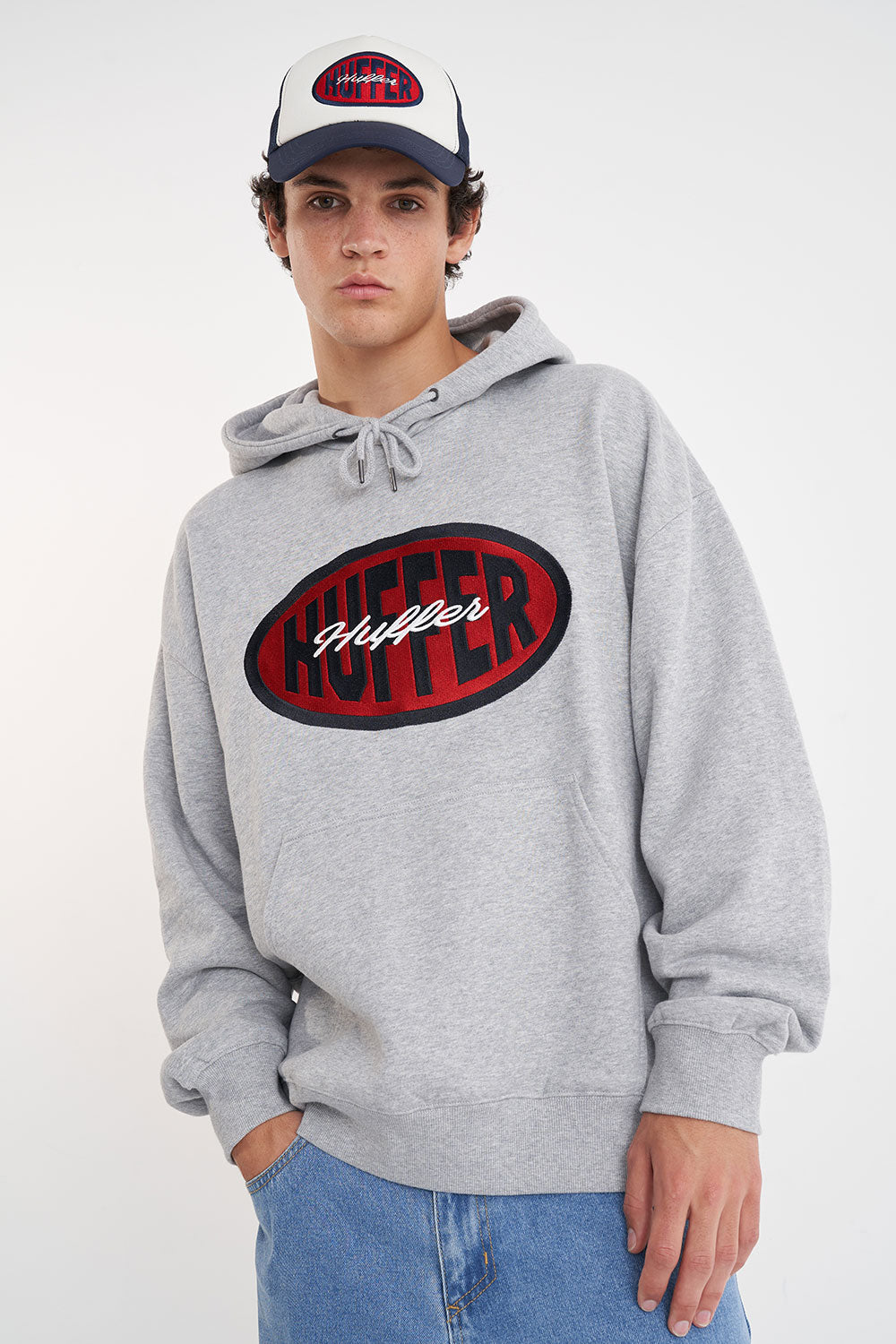 BLOCK HOOD 350 FINALS GREY MARLE