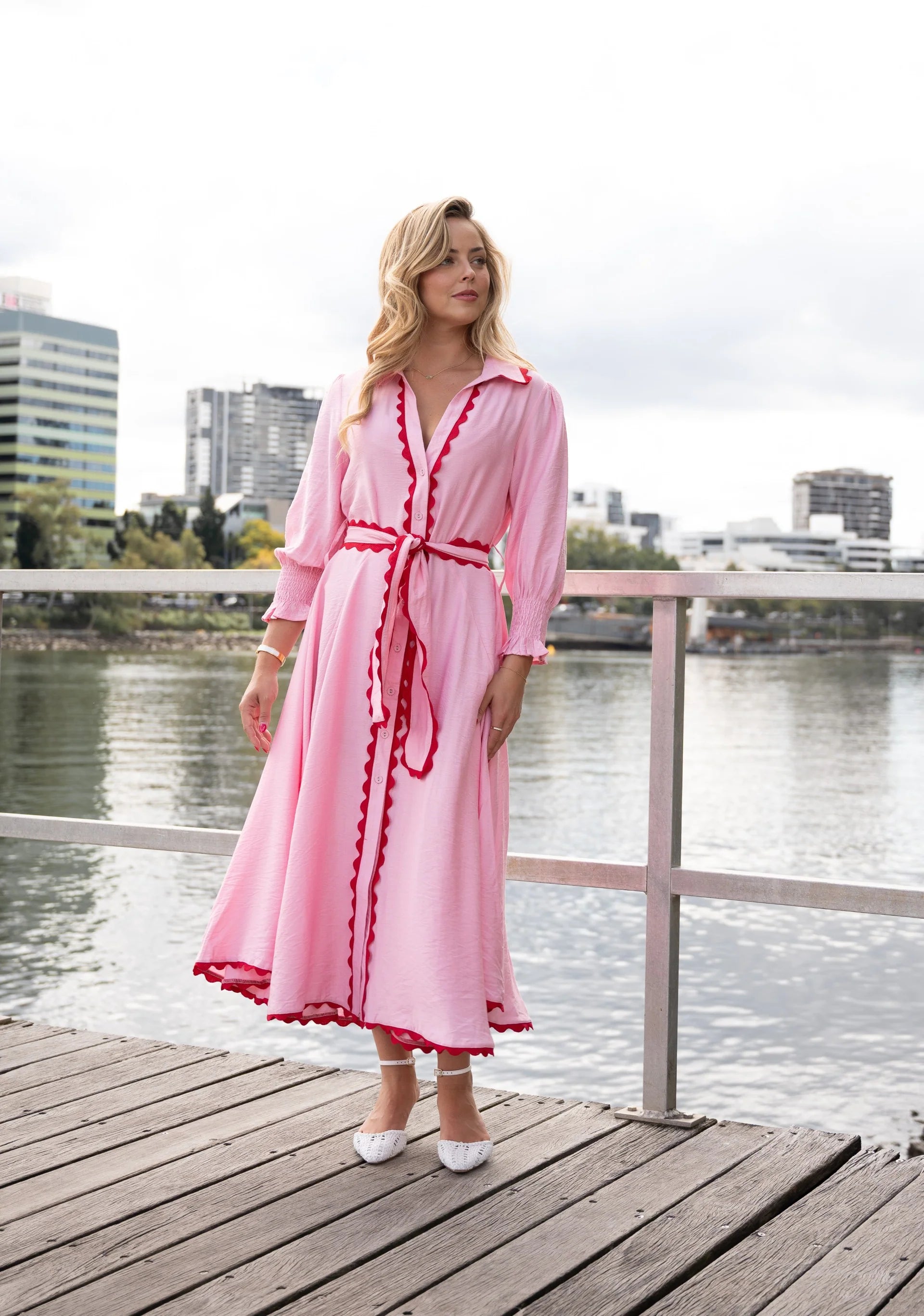 FREDDIE DRESS PINK PRE ORDER