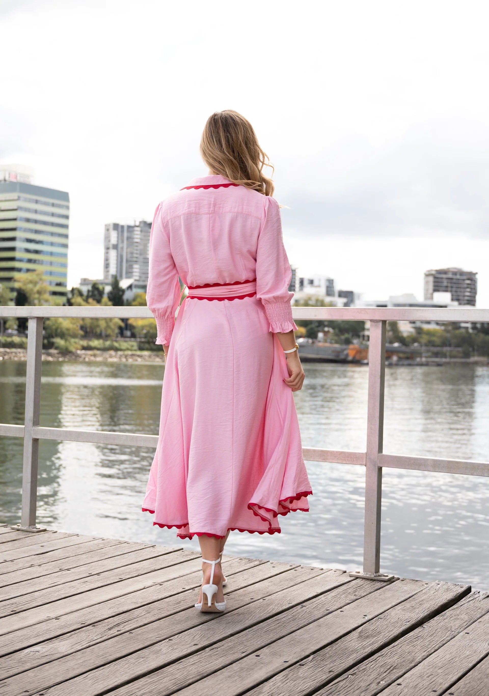 FREDDIE DRESS PINK PRE ORDER