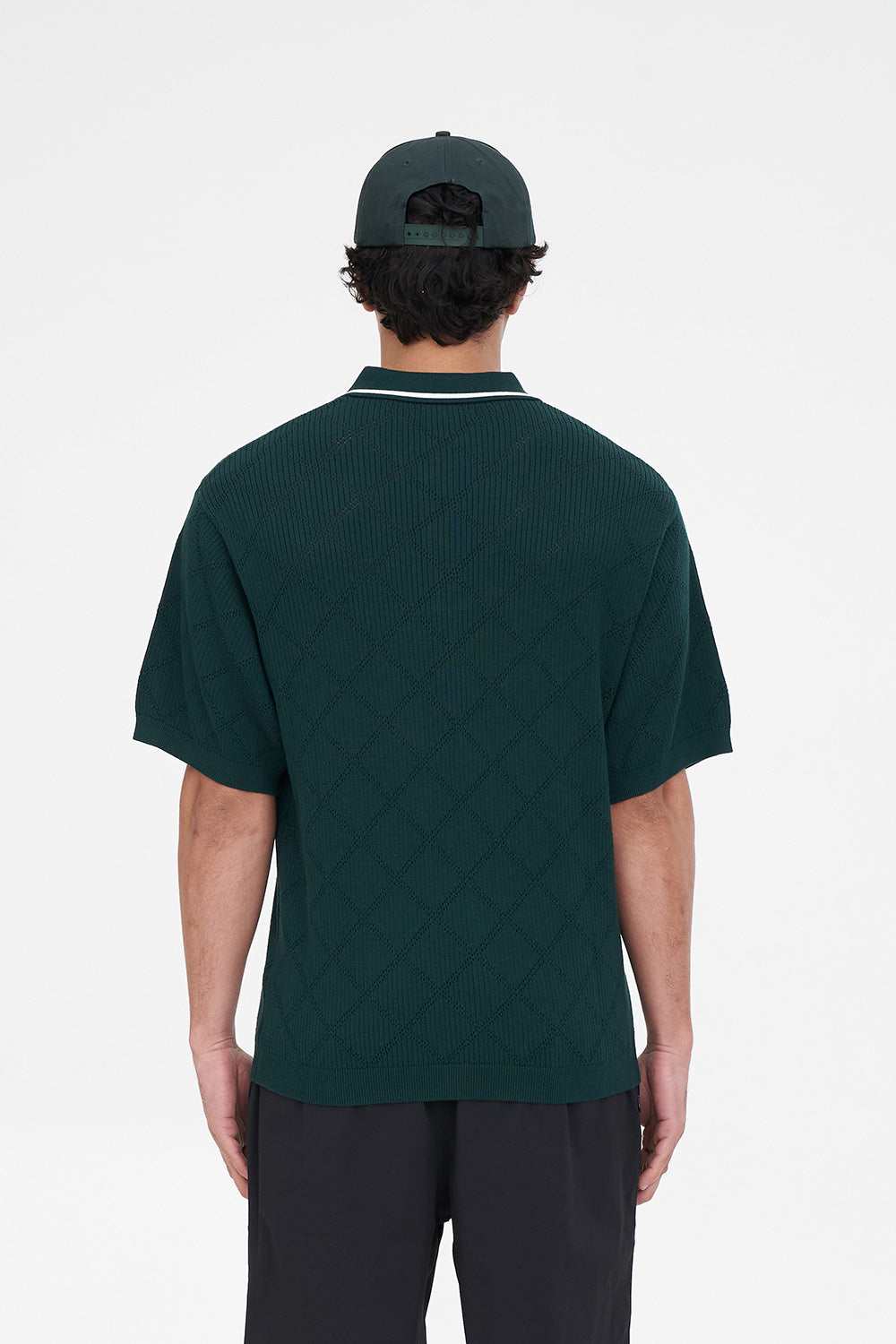 TRUE KNIT POLO GOLF GREEN