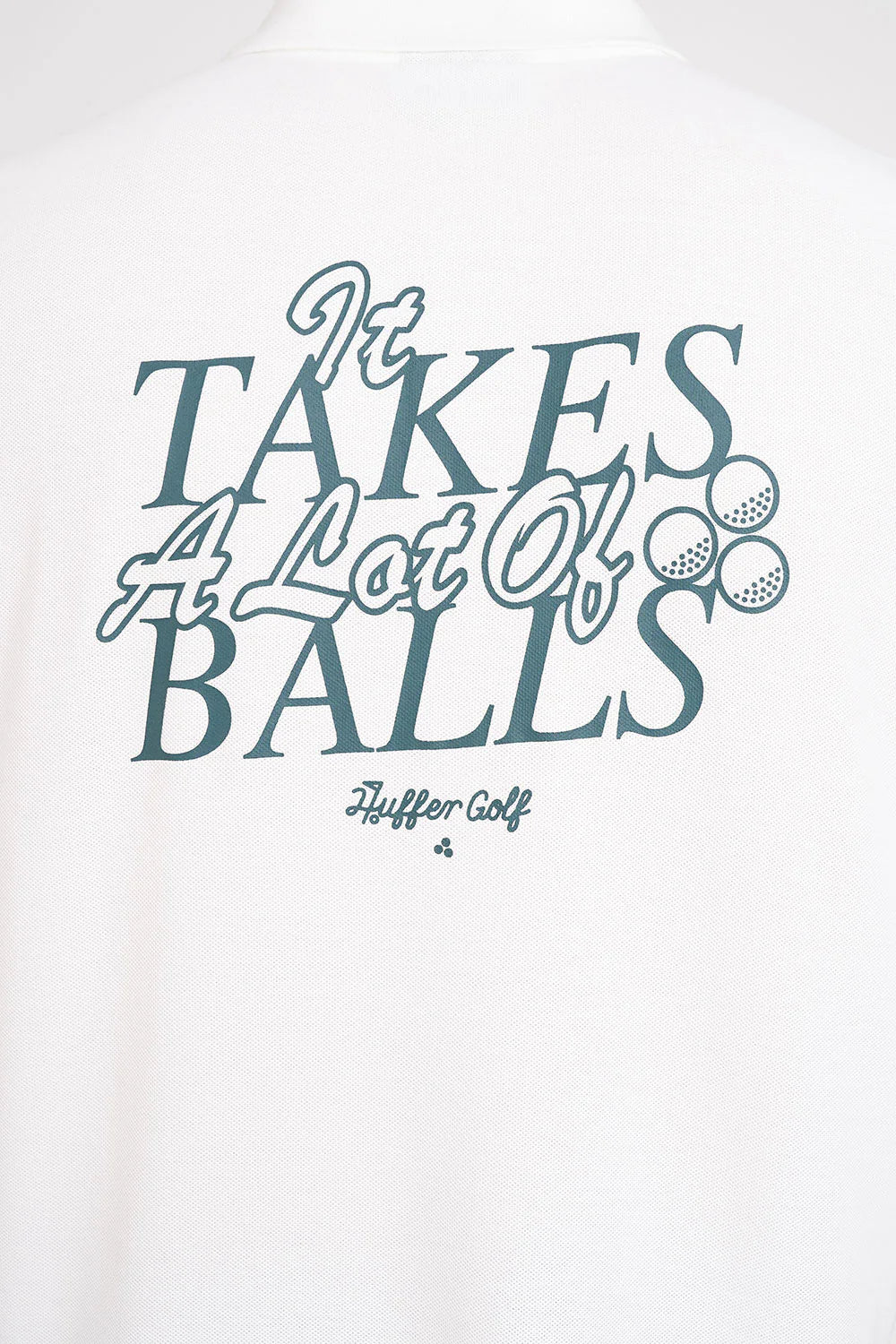 MENS PAR SS POLO BALLSY CHALK