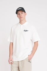 MENS PAR SS POLO BALLSY CHALK