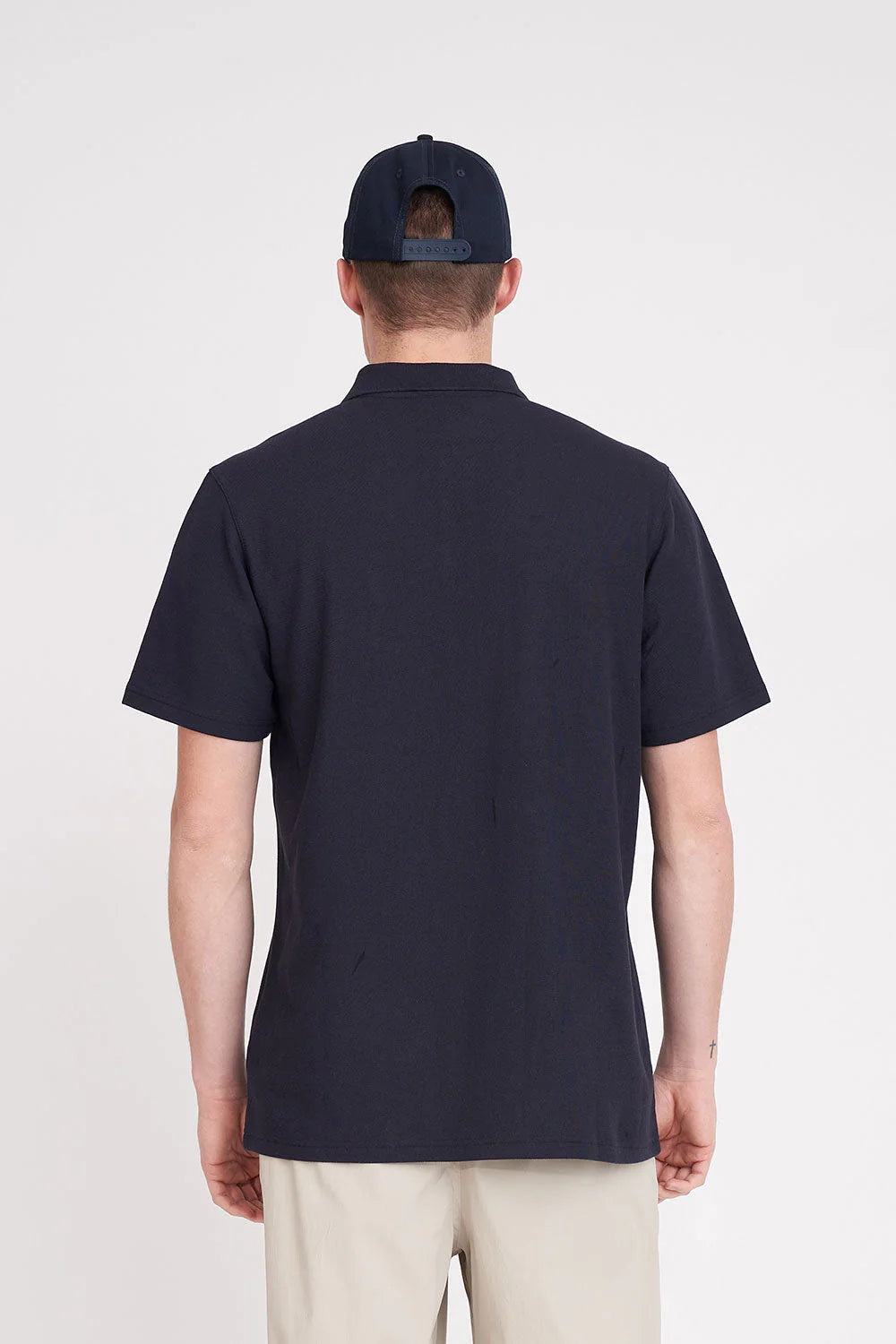 MENS CLASSIC SS POLO NAVY