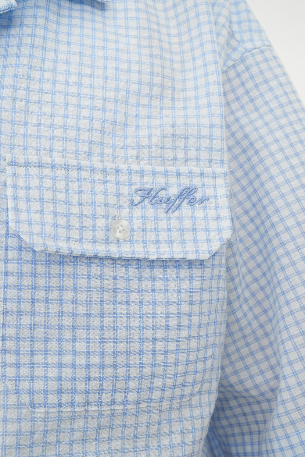 CHECK COSTA SHIRT Y2K BLUE