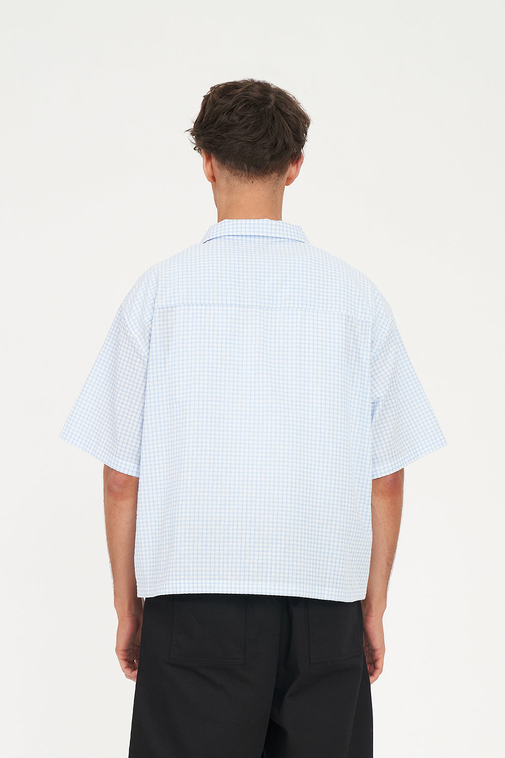 CHECK COSTA SHIRT Y2K BLUE