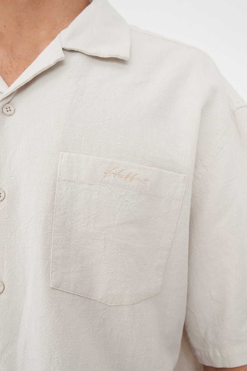 CABANA BOX SHIRT PUTTY