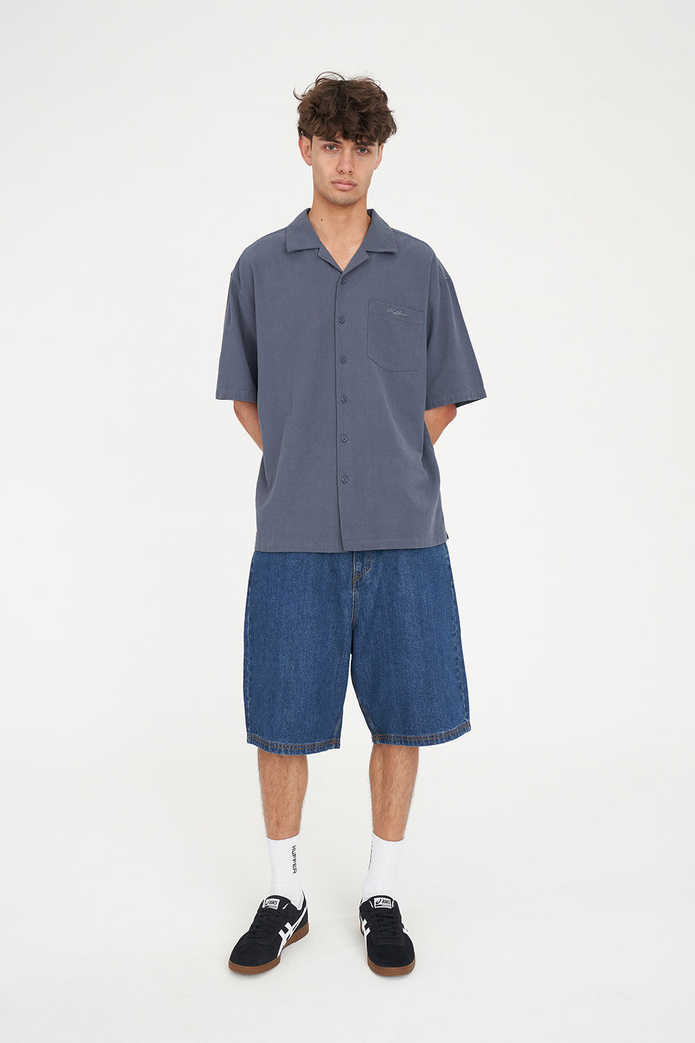 CABANA BOX SHIRT SLATE