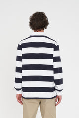 CLASSIC RUGBY 3BALL NAVY WHITE