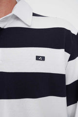 CLASSIC RUGBY 3BALL NAVY WHITE