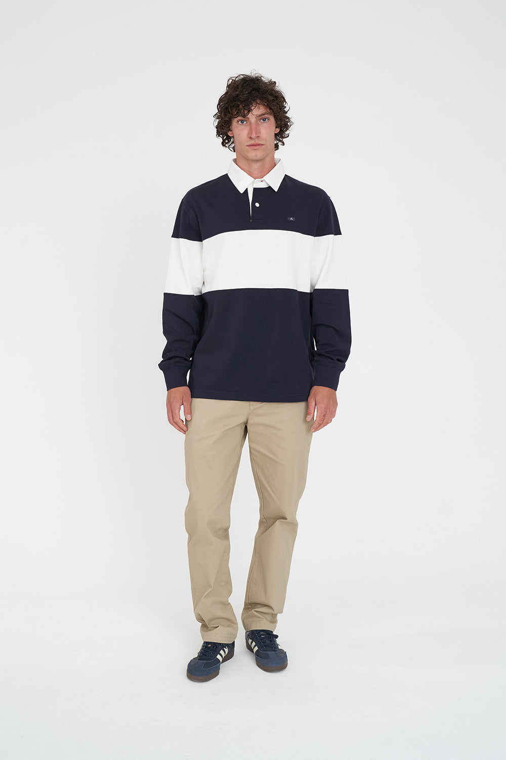 CLASSIC RUGBY 3BALL NAVY CHALK