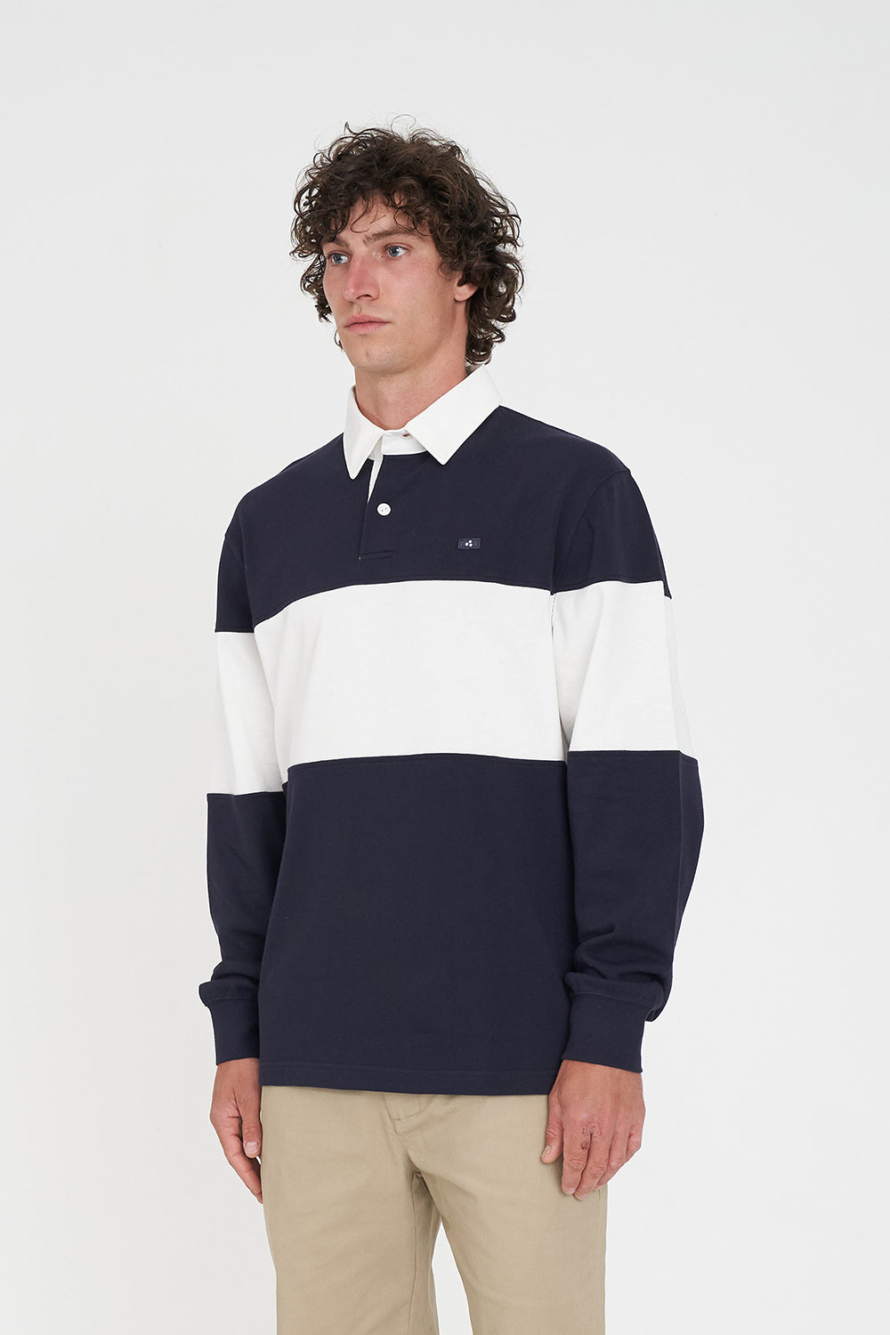 CLASSIC RUGBY 3BALL NAVY CHALK