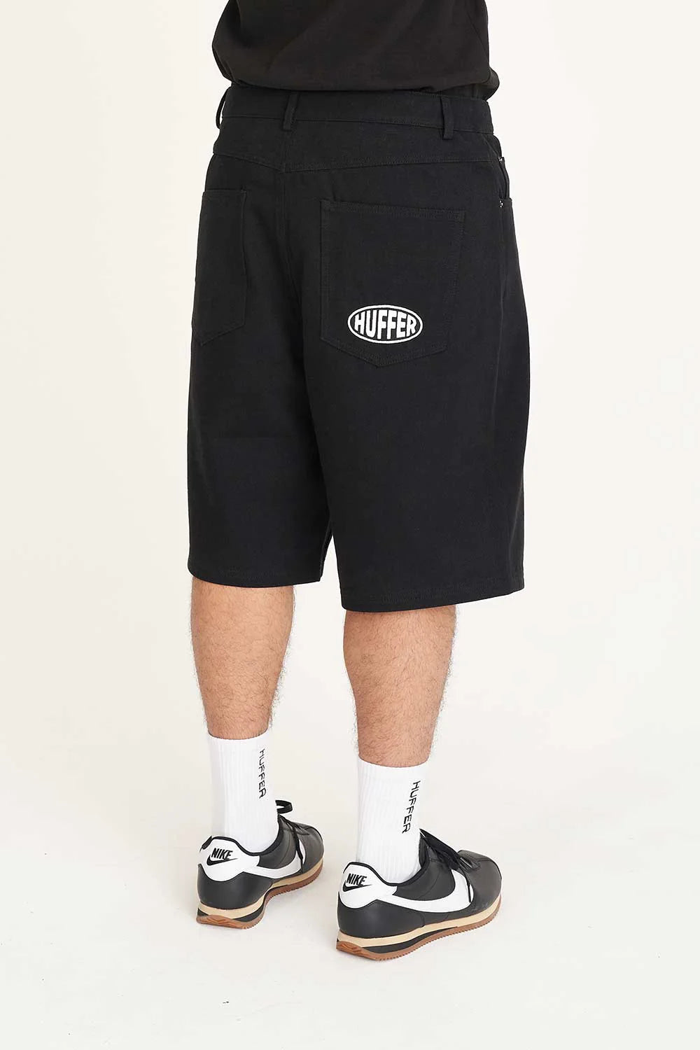 BOX DENIM JORT SLAB BLACK