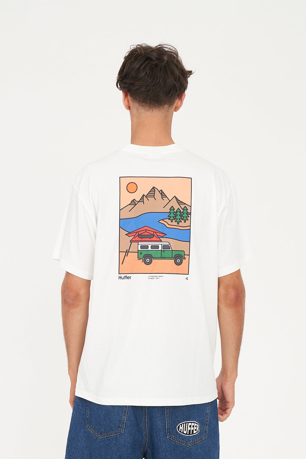 SUP TEE 190 IN TENTS CHALK