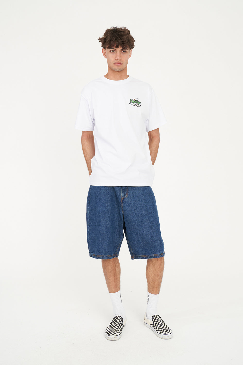 MENS SUP TEE 190 ON TARGET WHITE