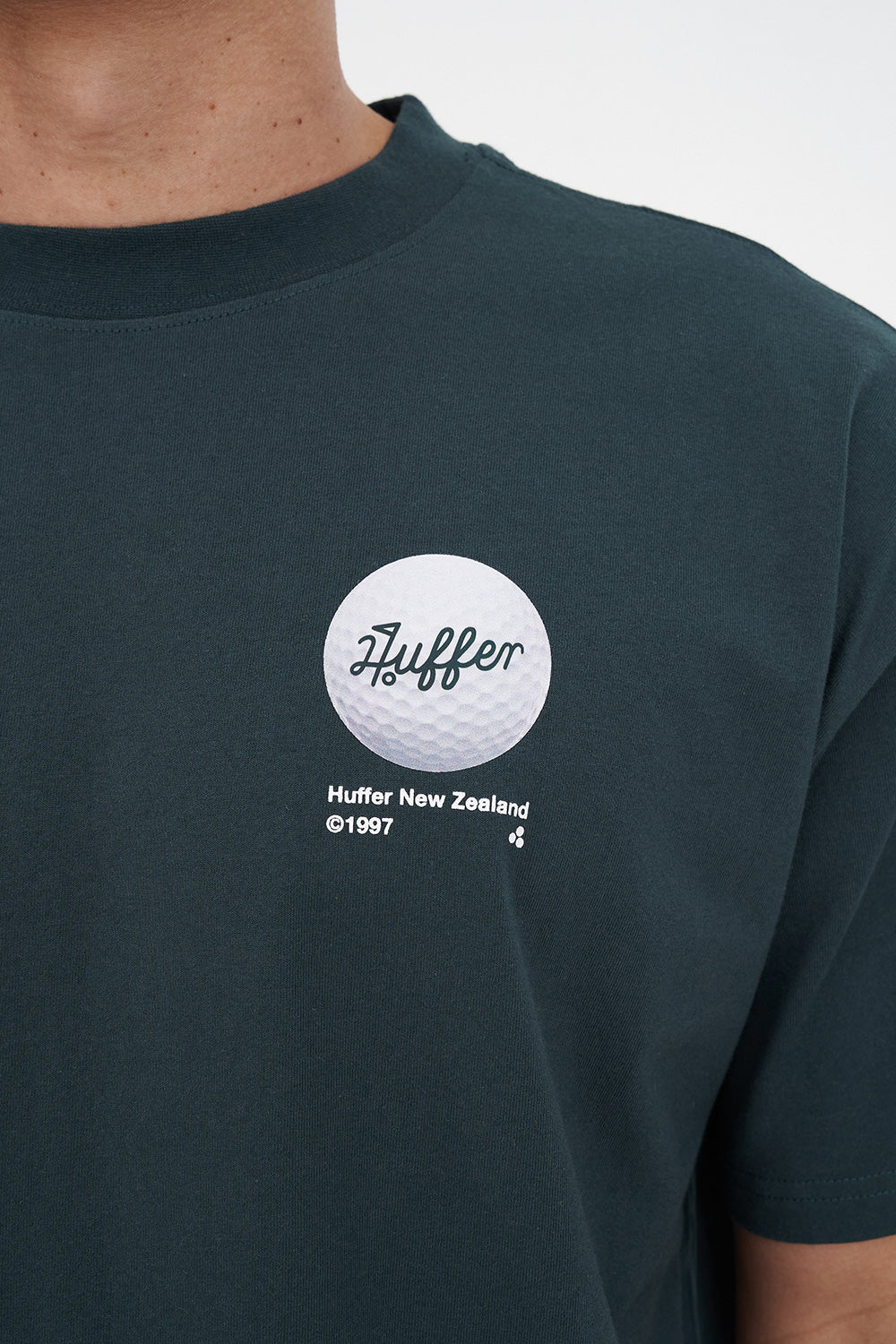 BLOCK TEE 220 GROOVE GOLF GREEN