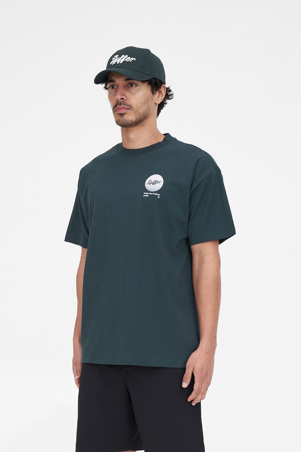 BLOCK TEE 220 GROOVE GOLF GREEN