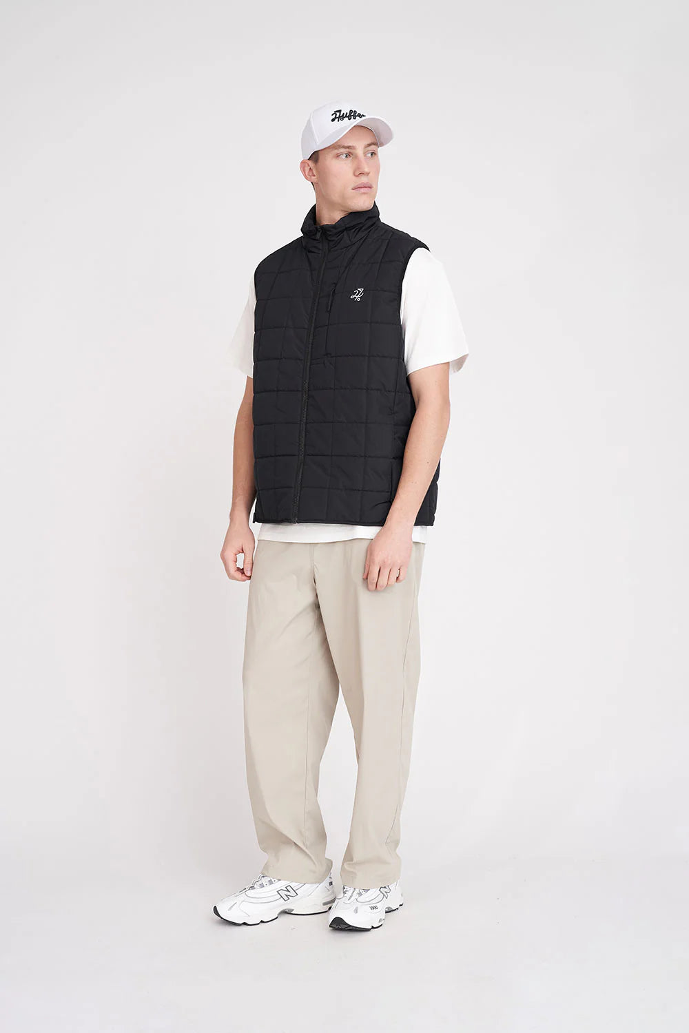MENS DRIVER VEST BLACK