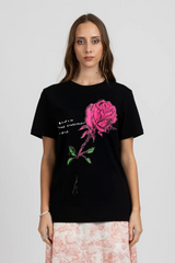 RUSH TEE ROSES BLACK PRE ORDER