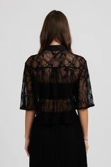 LACE IT SHIRT BLACK