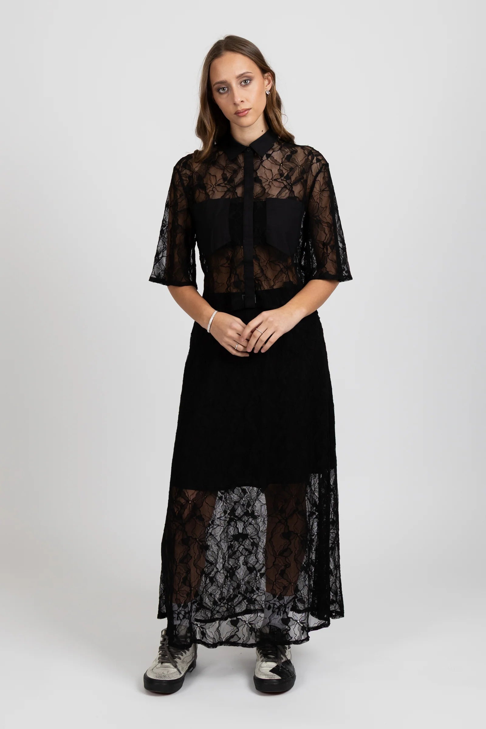 LACE IT SKIRT BLACK