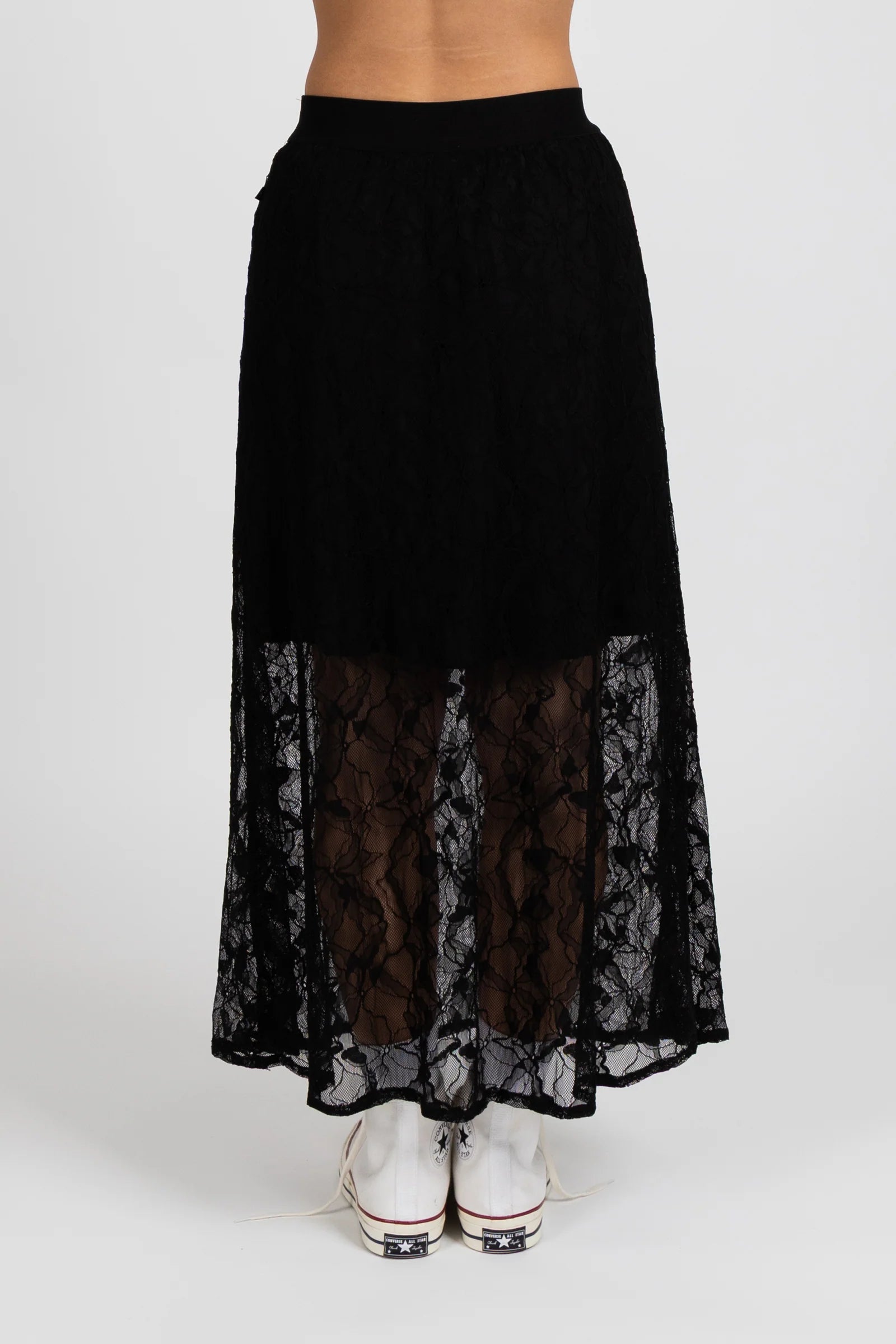 LACE IT SKIRT BLACK
