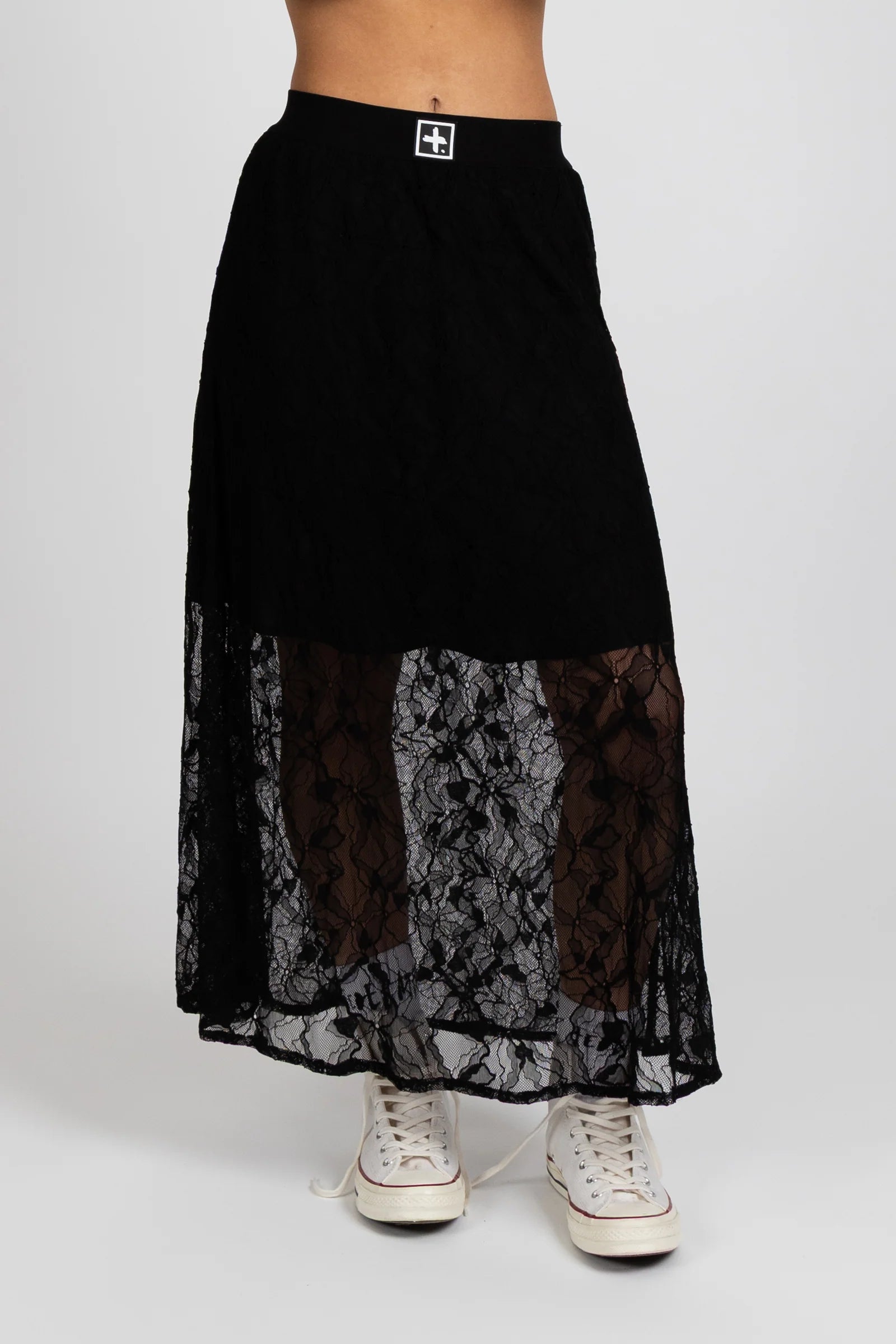 LACE IT SKIRT BLACK