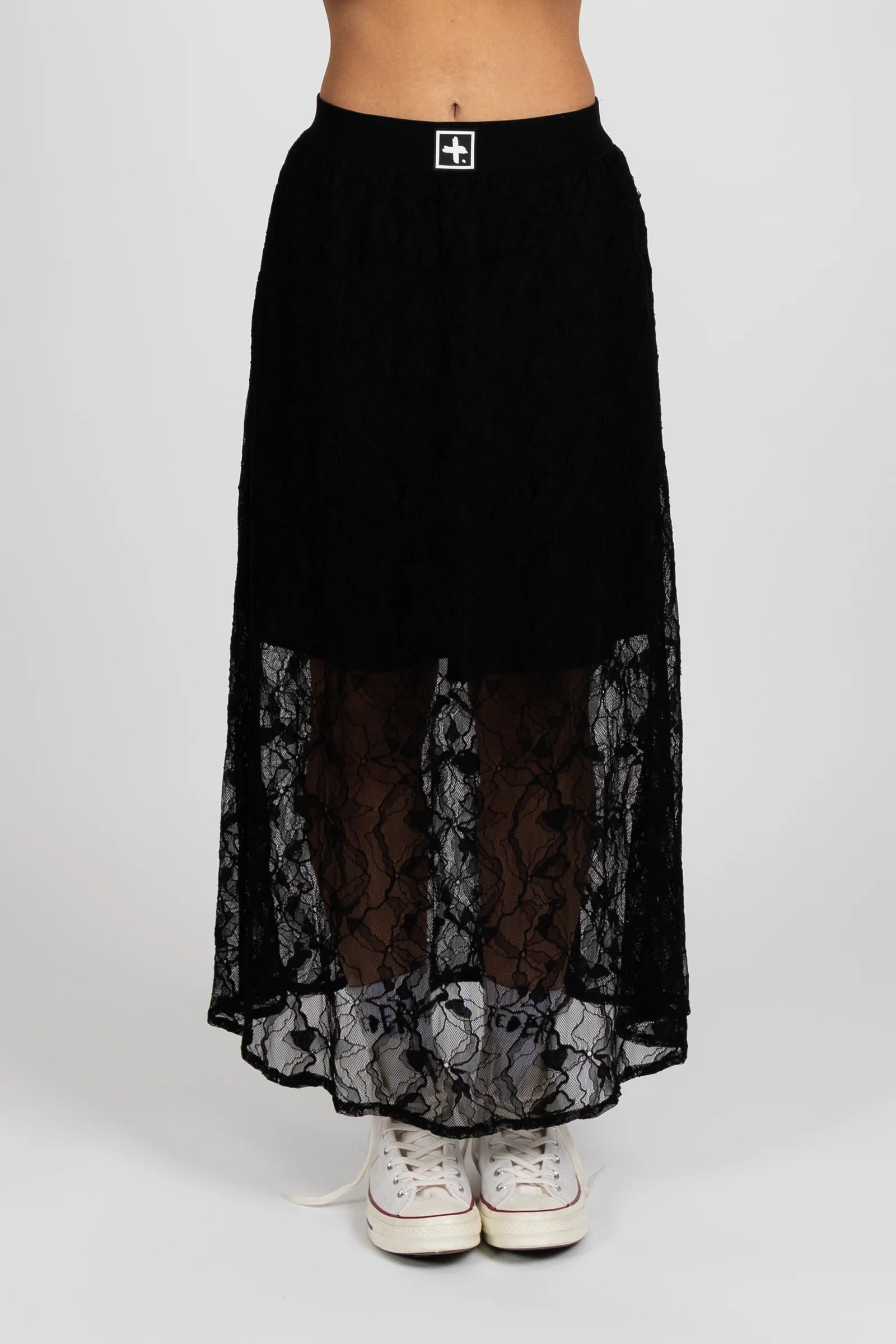LACE IT SKIRT BLACK