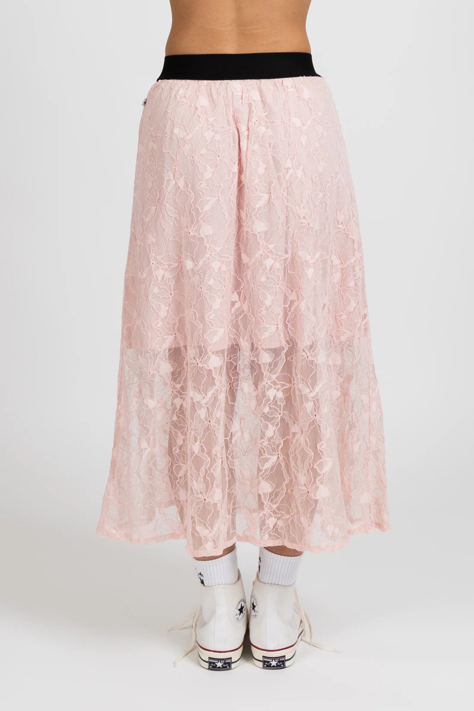 LACE IT SKIRT PINK