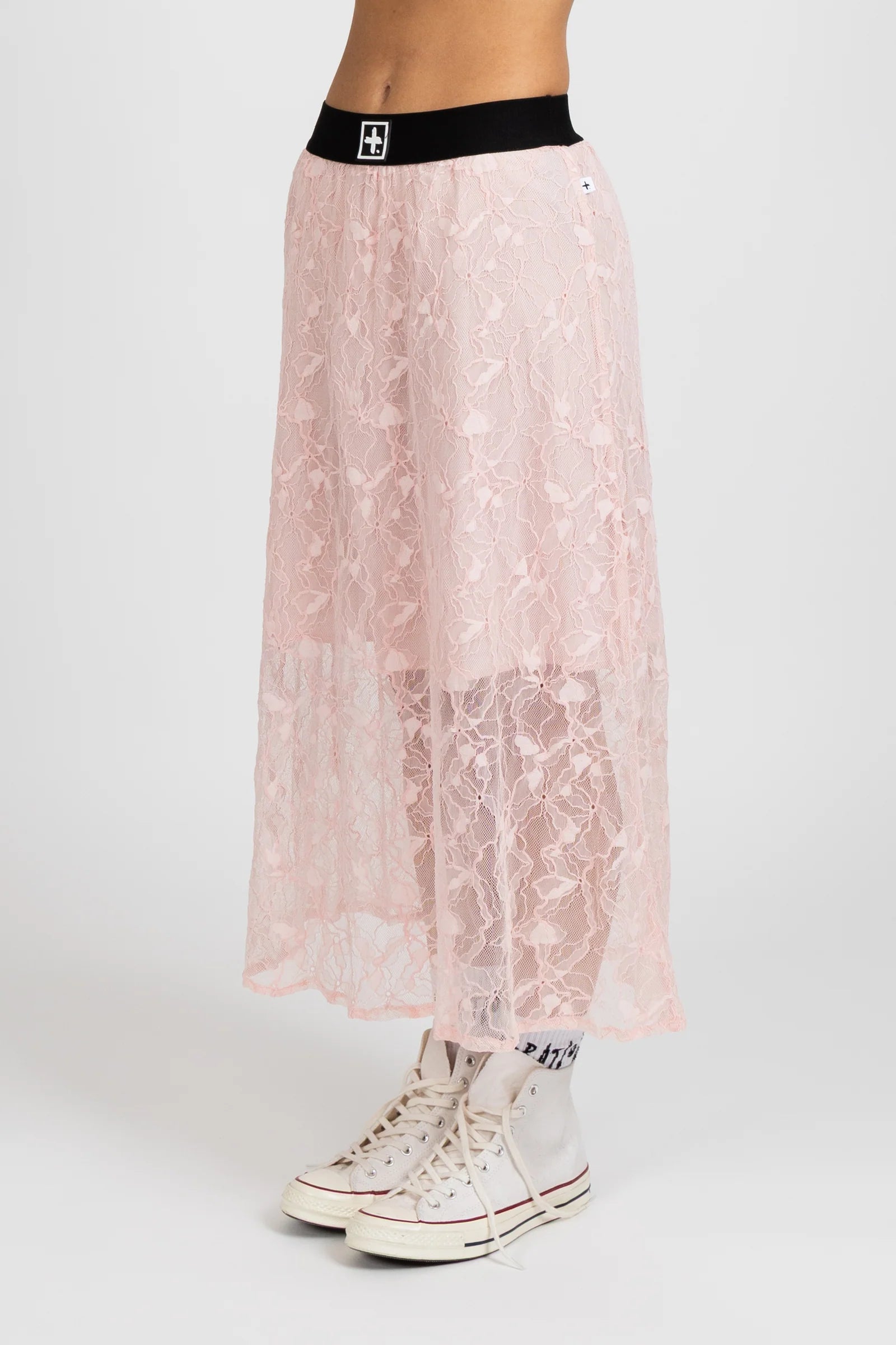 LACE IT SKIRT PINK