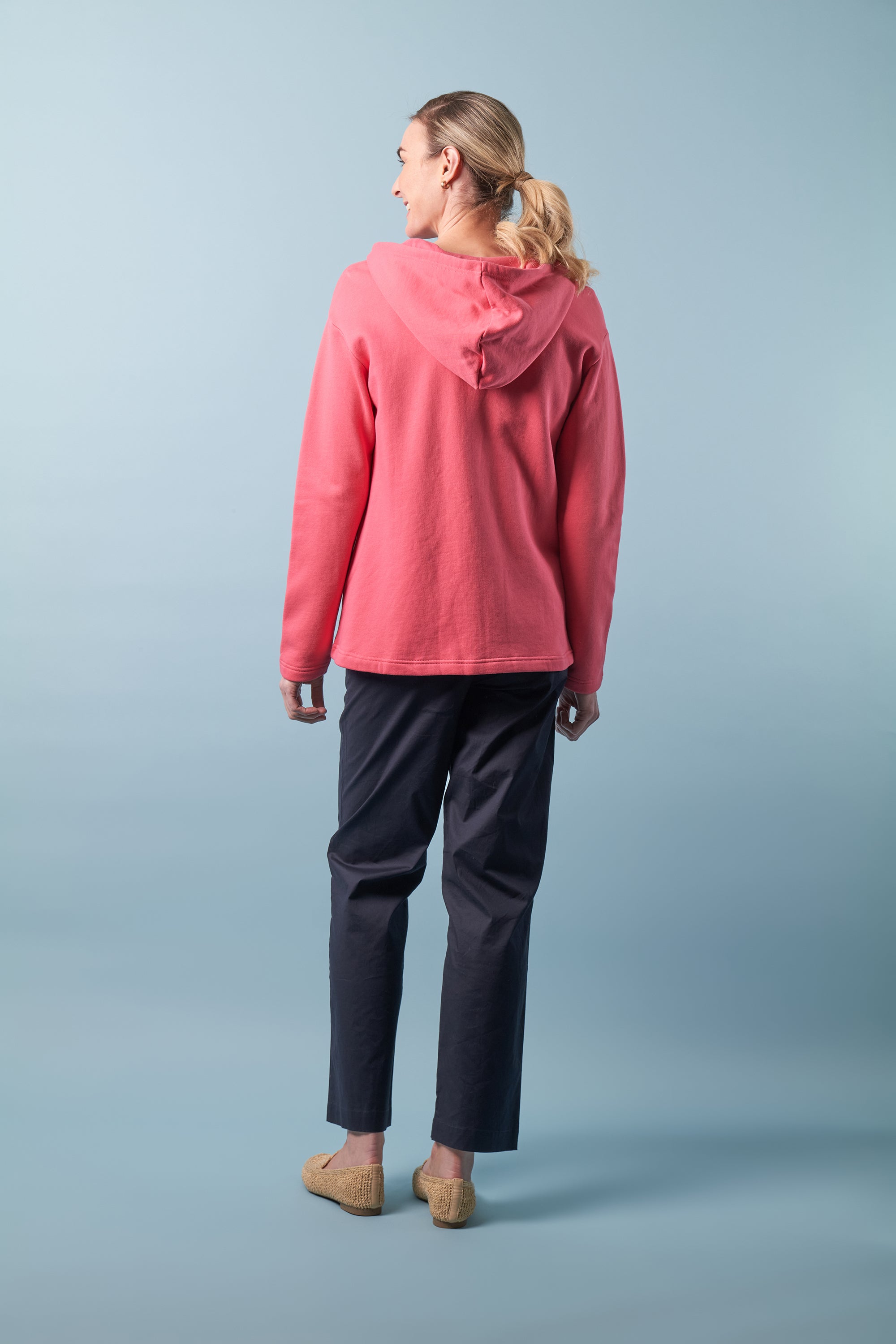 CARDRONA ZIP SWEAT MELON